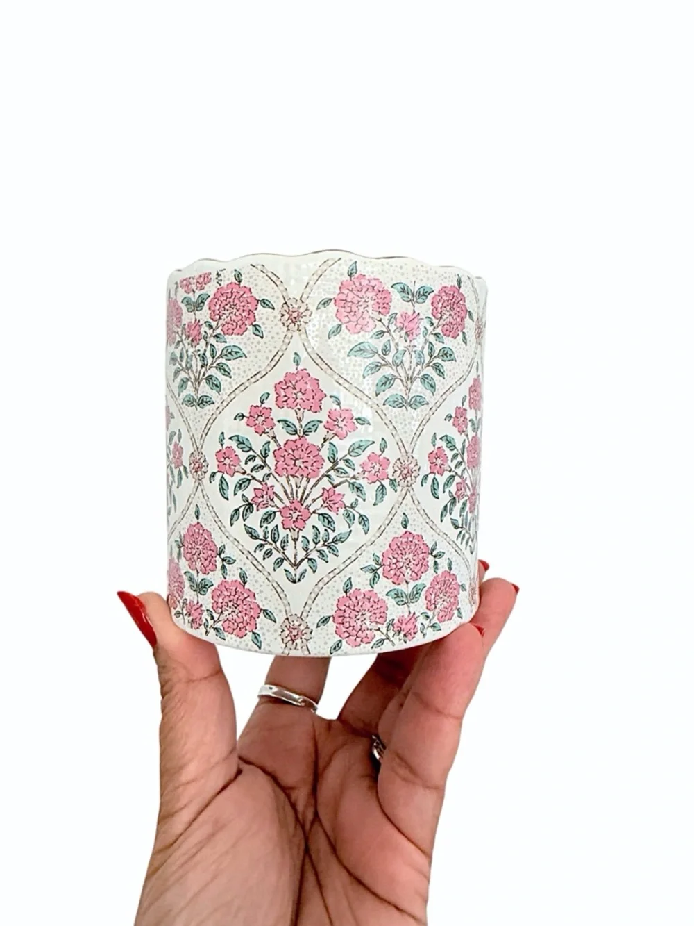 Delphine Bergamot Oakmoss Decorative Soy Blend Scented Candle